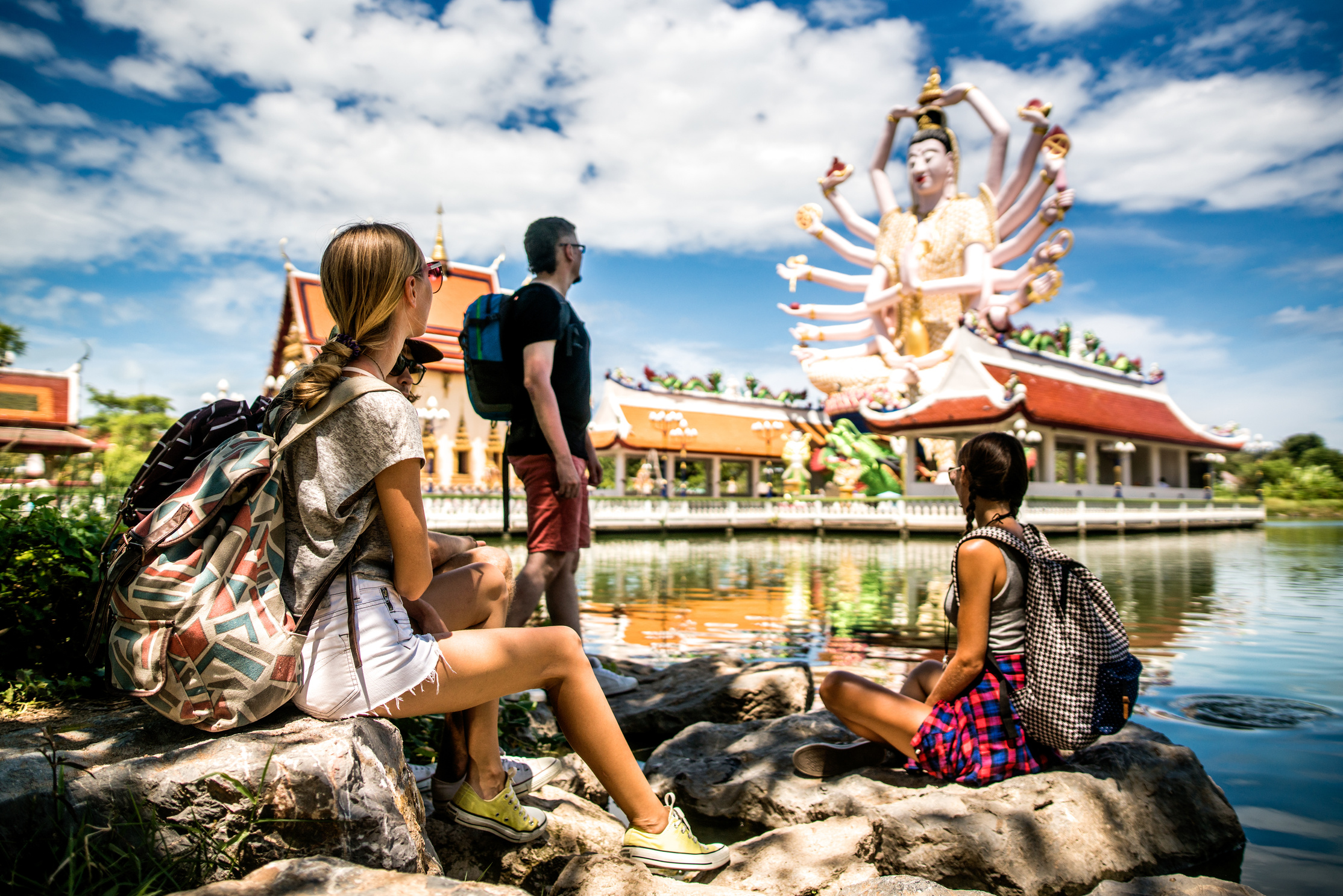 Tourists in Thailand