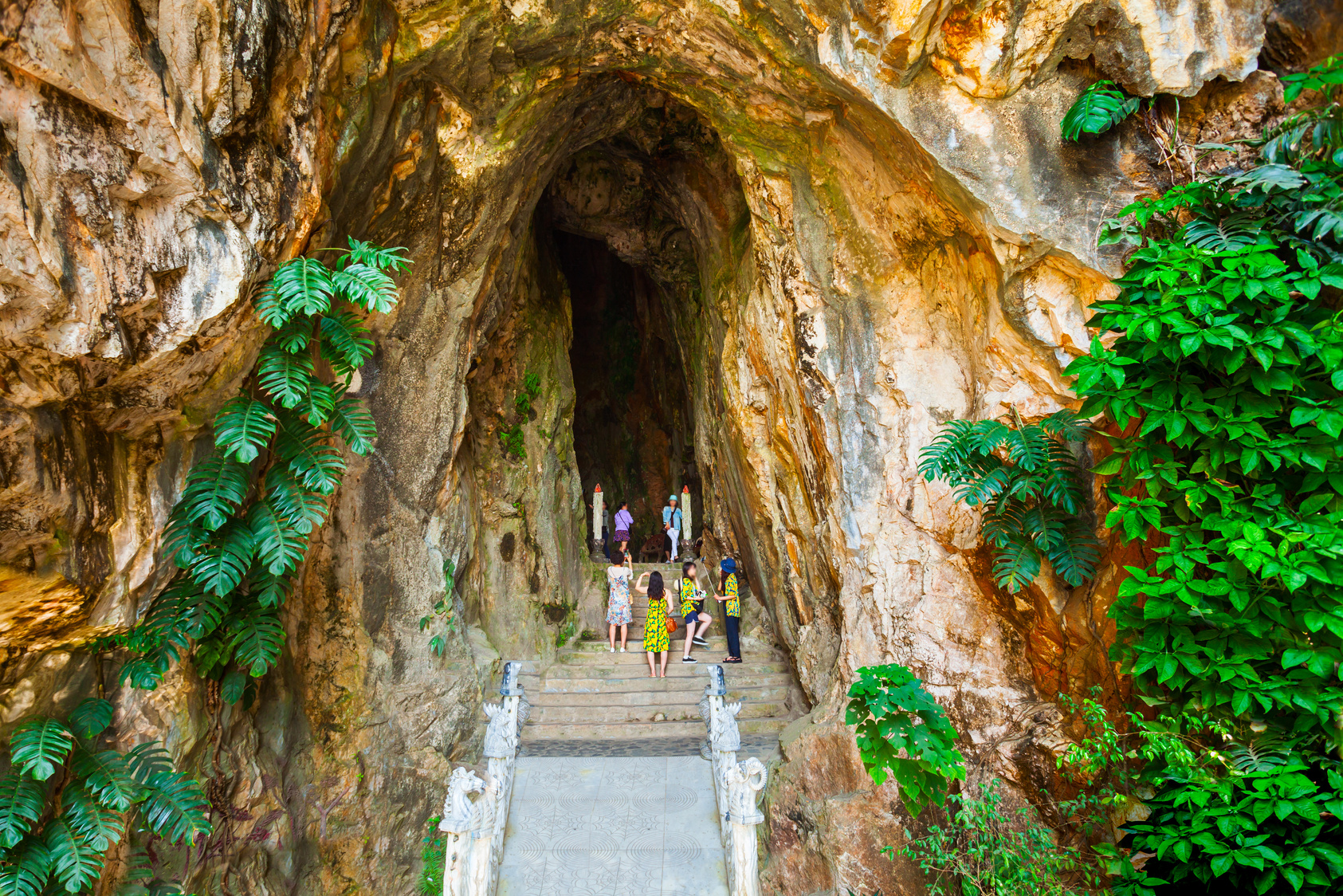 Marble Mountains Cave in Danang