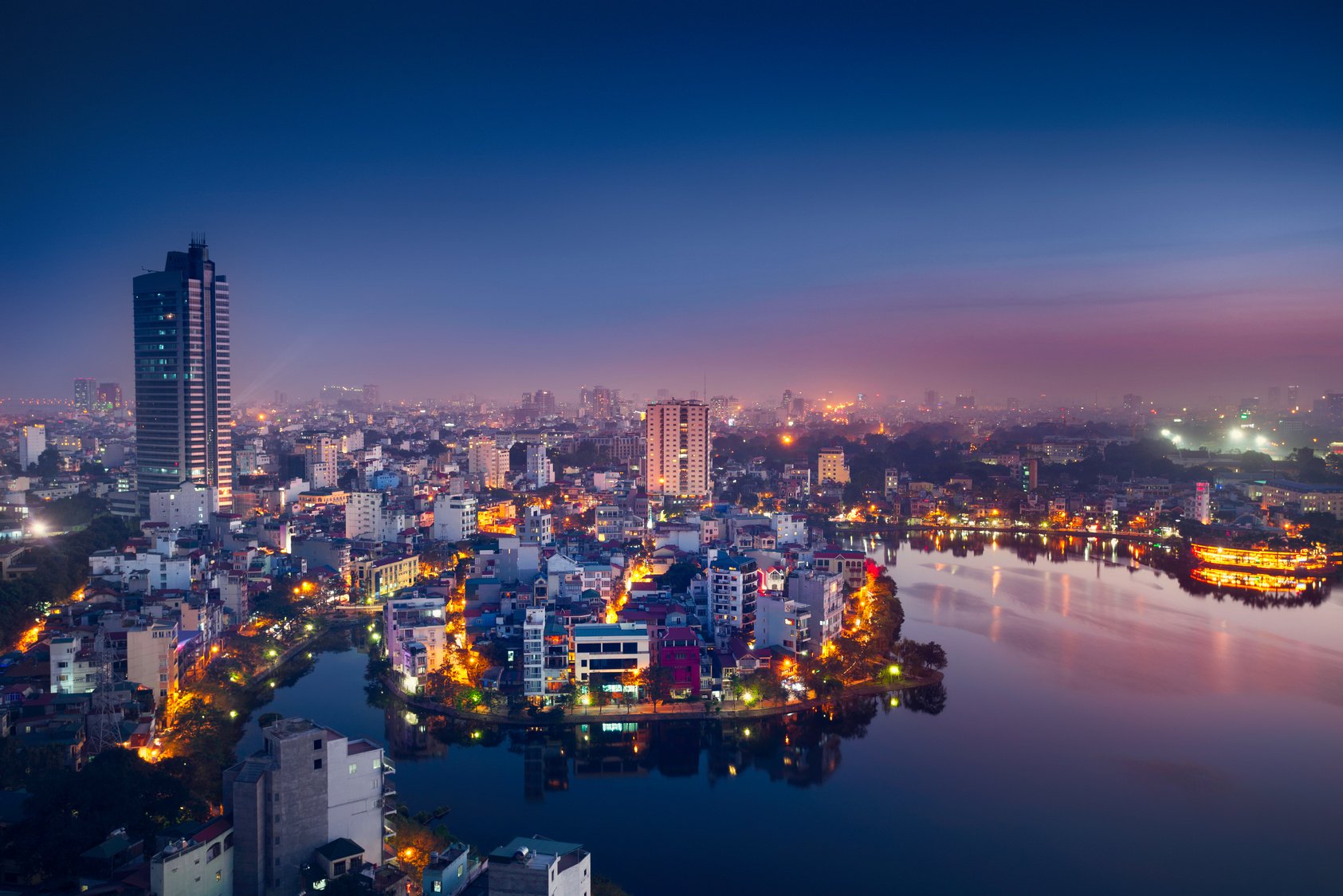 Hanoi cityscape