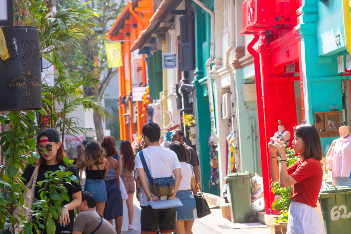 Singapore 29 June 2019 : Travel in Bugis, Singapore