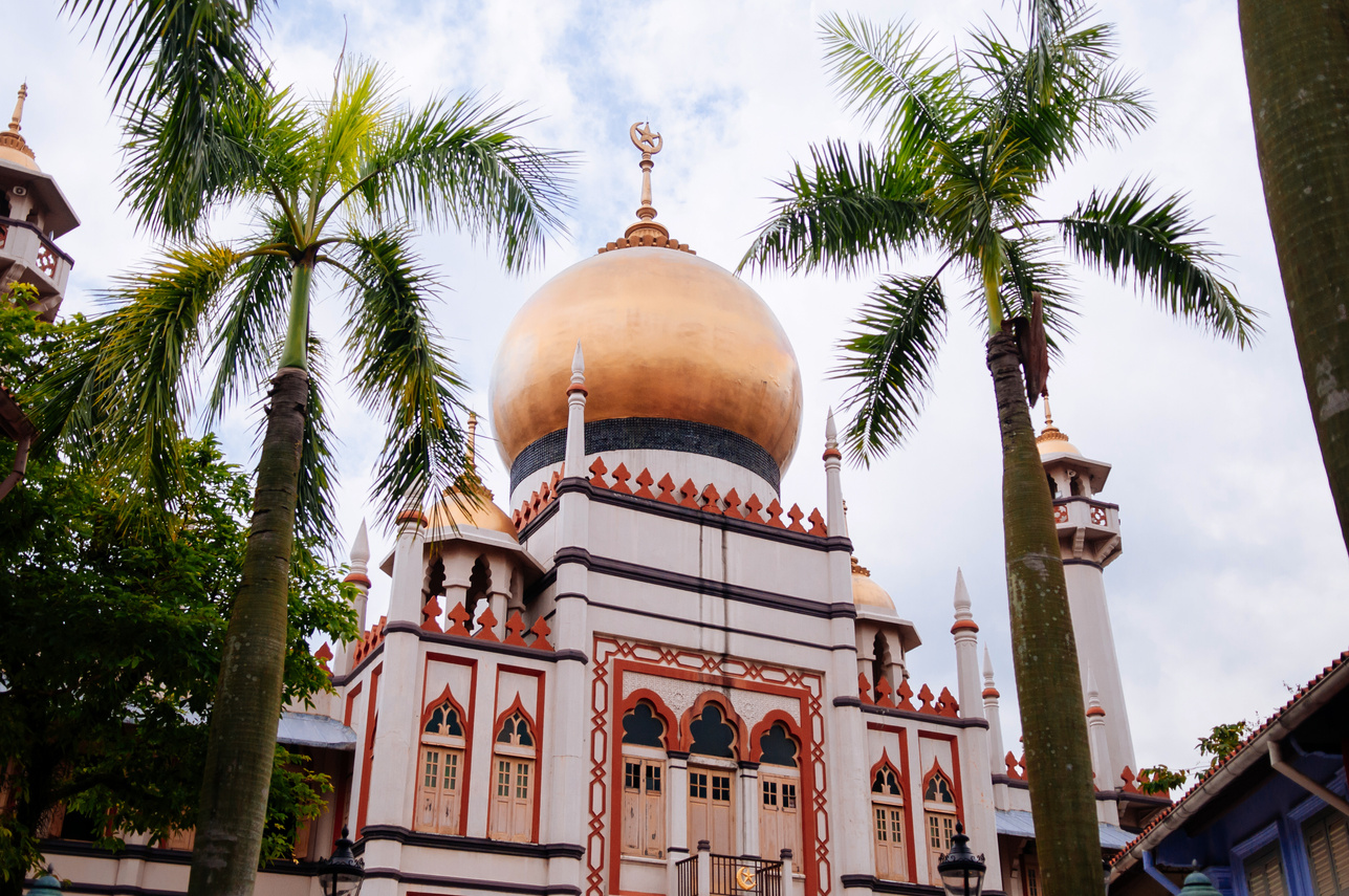 Golden dome of Masjid Sultan in Kampong Glam