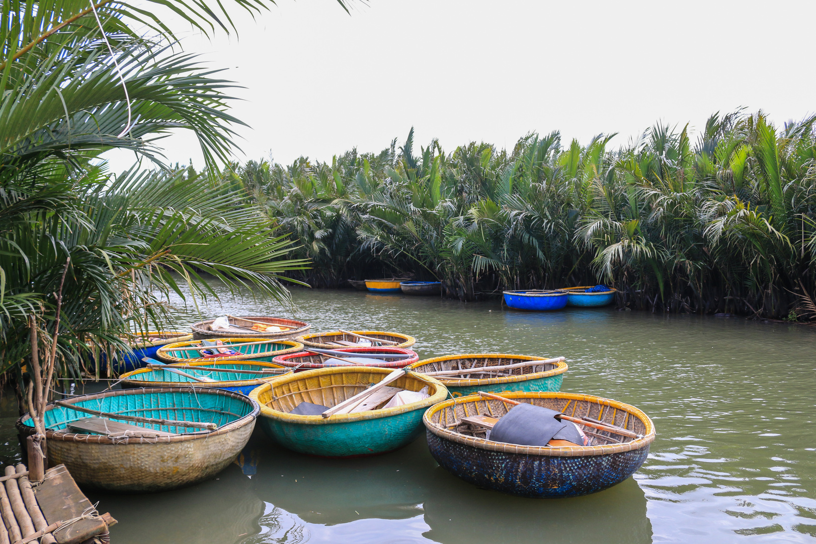 Basket Fishing Boats. Hoi An.