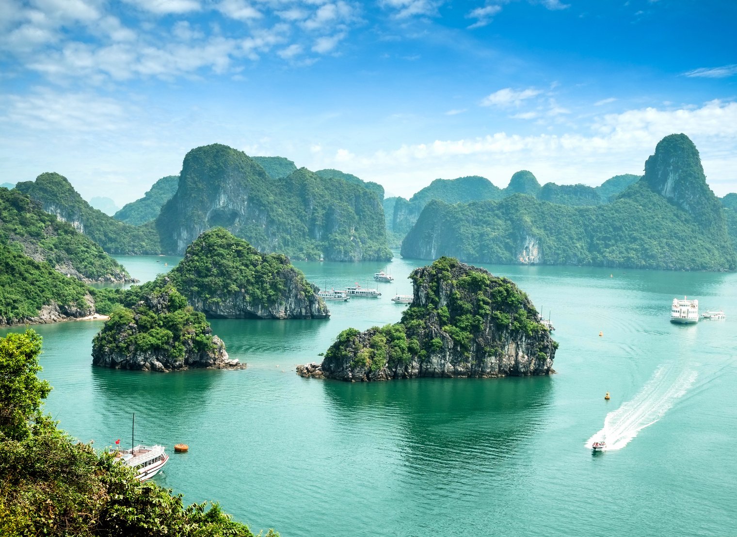 Halong Bay, Vietnam.